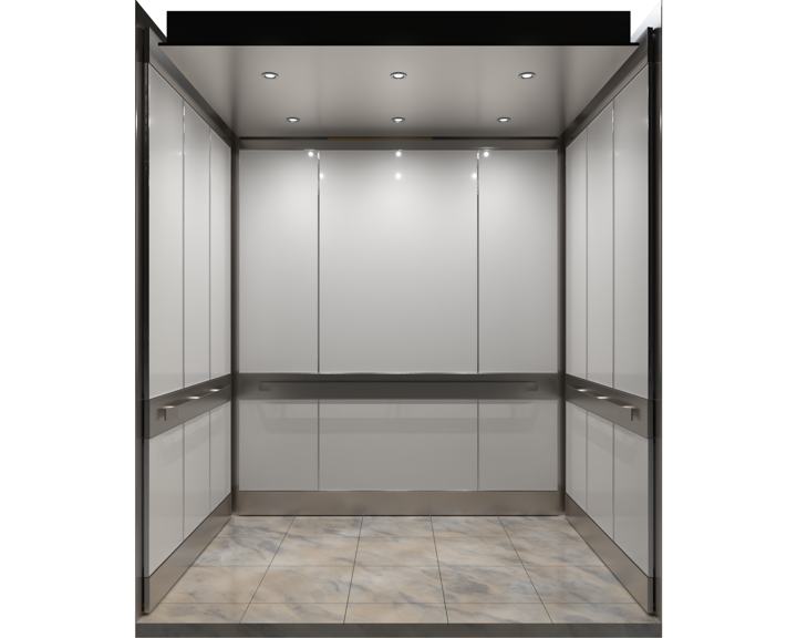 Monolith configuration — Full-Height Panels · Chair Rail