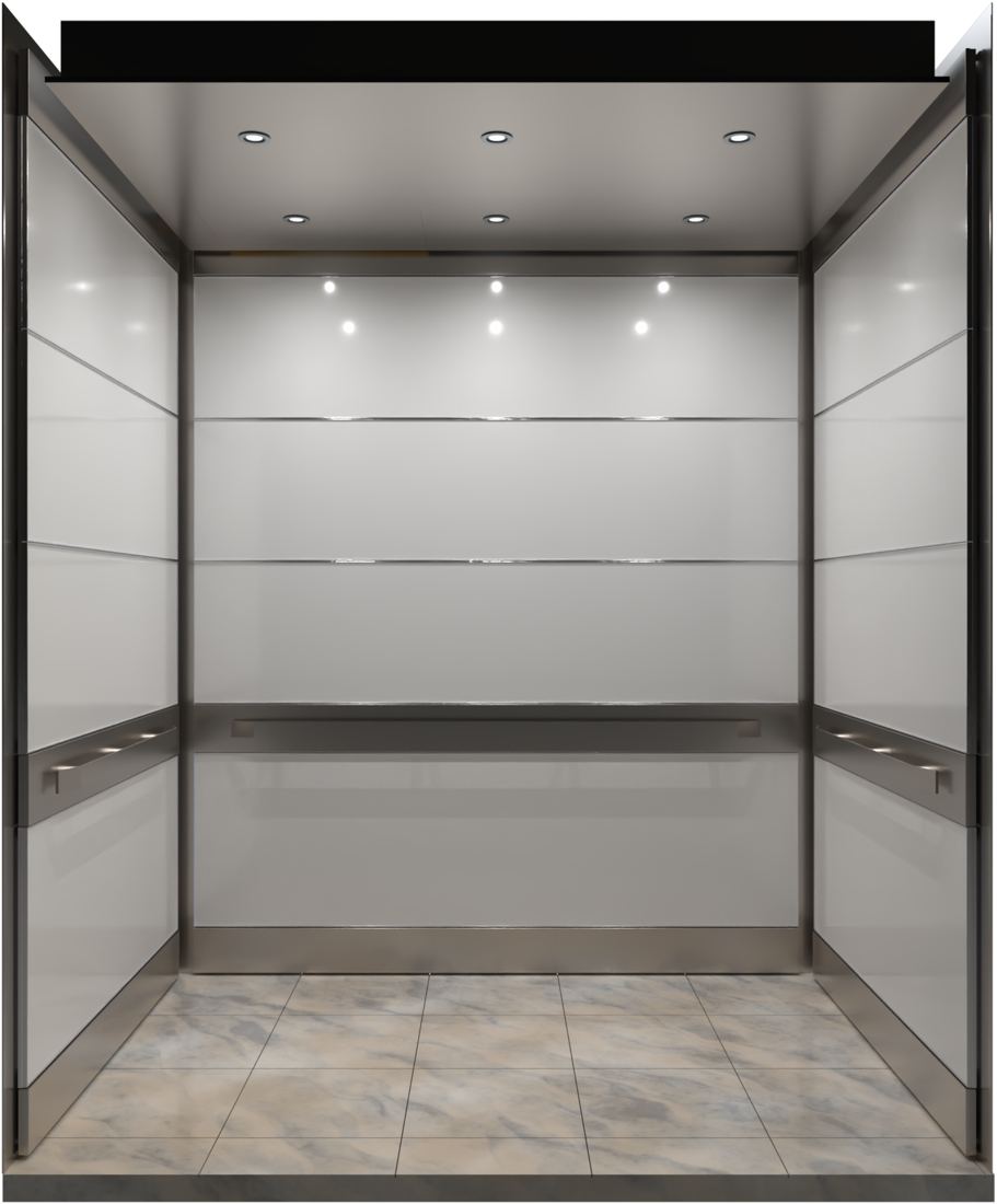 Zenith configuration — Two-Tier Upper Panels · Chair Rail